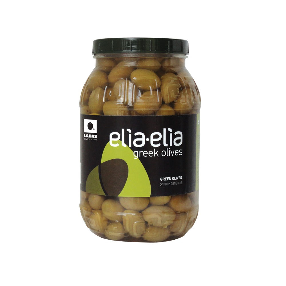 Πράσινες Ελιές | Γεμιστές με σκόρδο | Pet 2kg | elia-elia