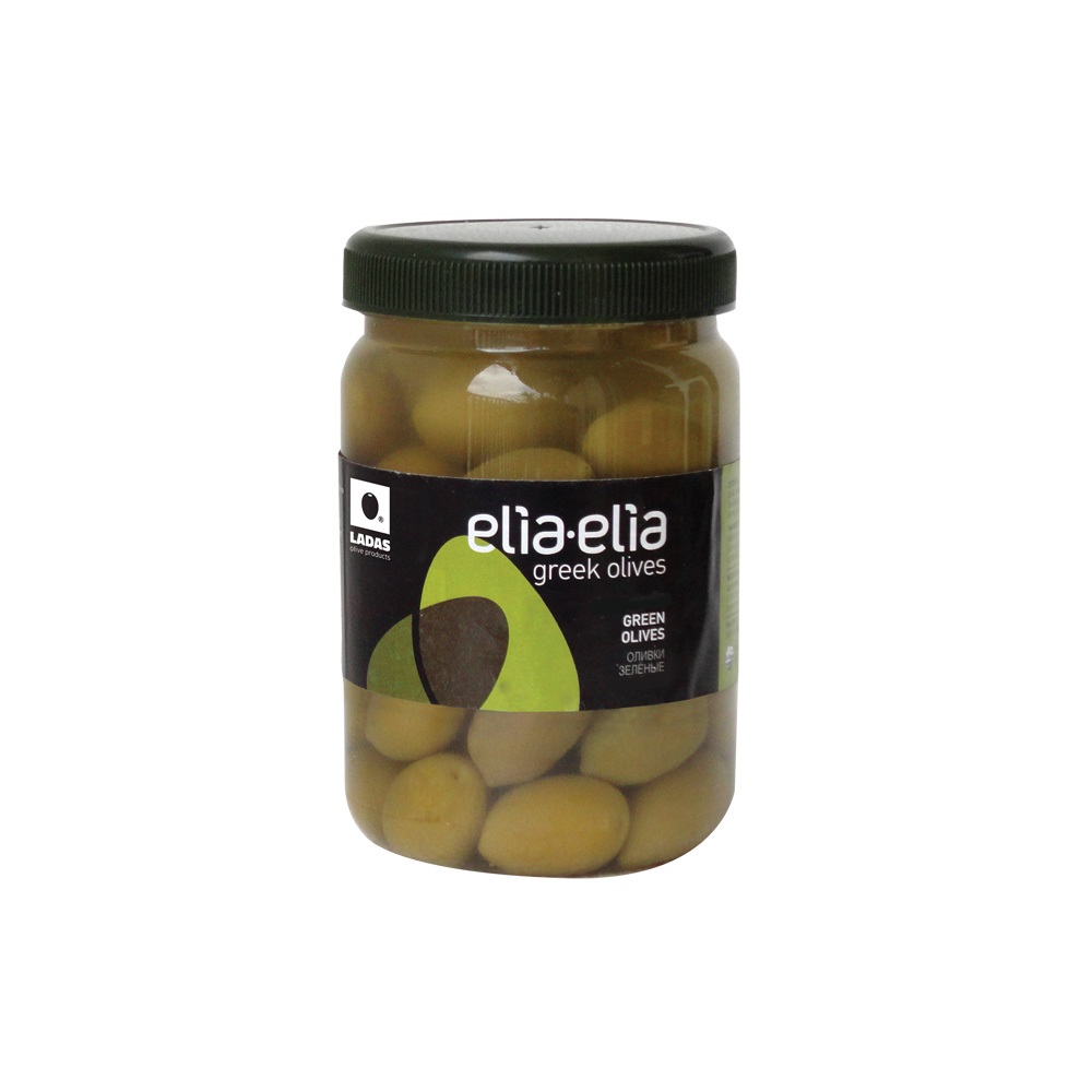 Πράσινες Ελιές | Γεμιστές με σκόρδο | Pet 0.400kg | elia-elia