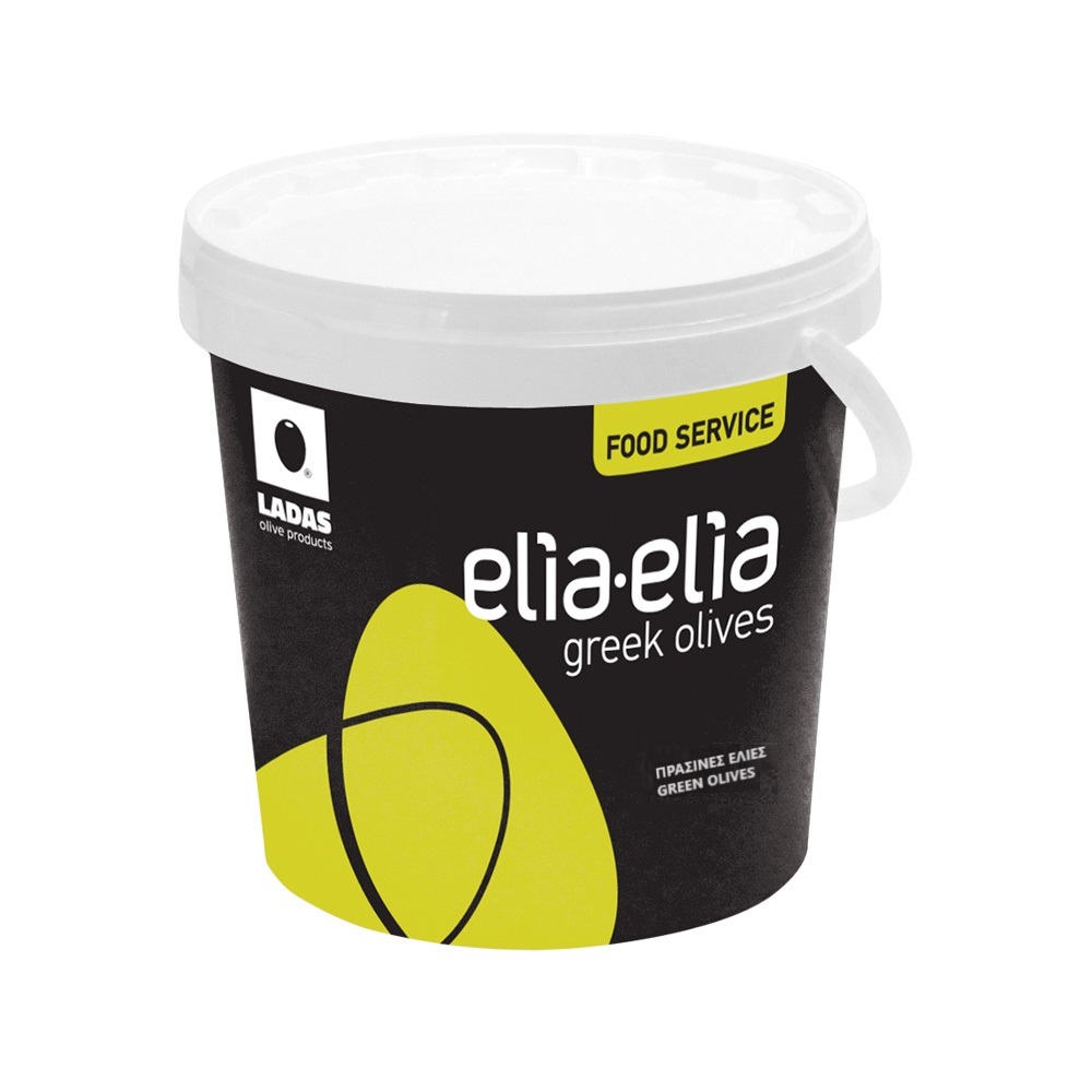 Πράσινες Ελιές | Γεμιστές με σκόρδο | Tupper 6kg | elia-elia